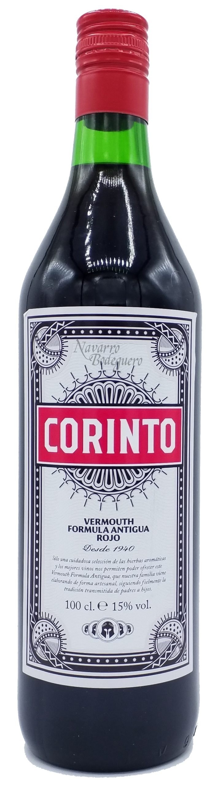 Corinto Vermouth Fórmula Antigua Rojo